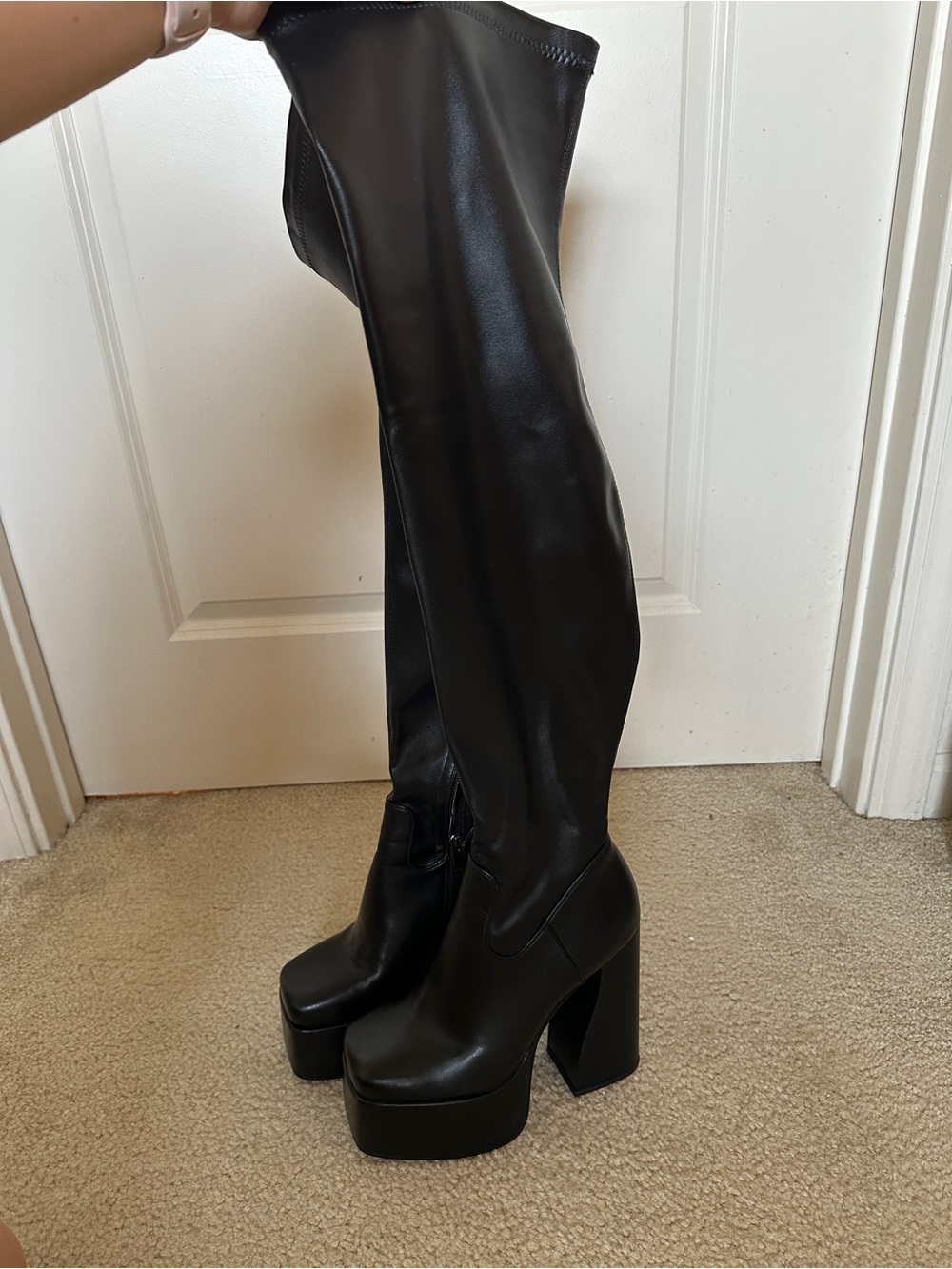 Platform Thigh High Boots